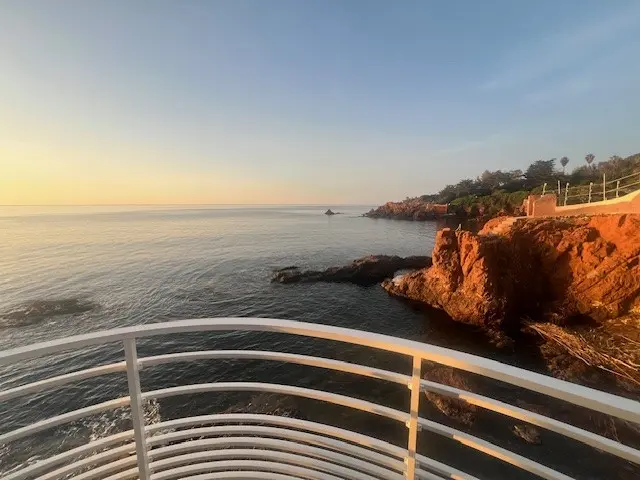 vue mer de la terrasse 